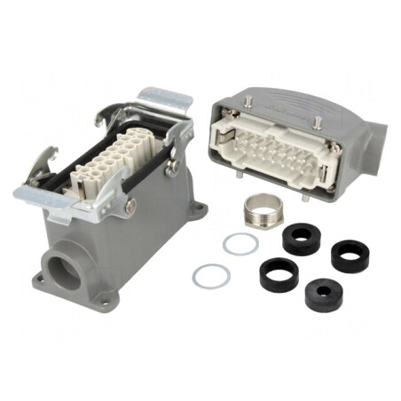 Conector HDC tată-mamă 16 PIN 16B | Electronic-mag.ro | Componente Electronice
