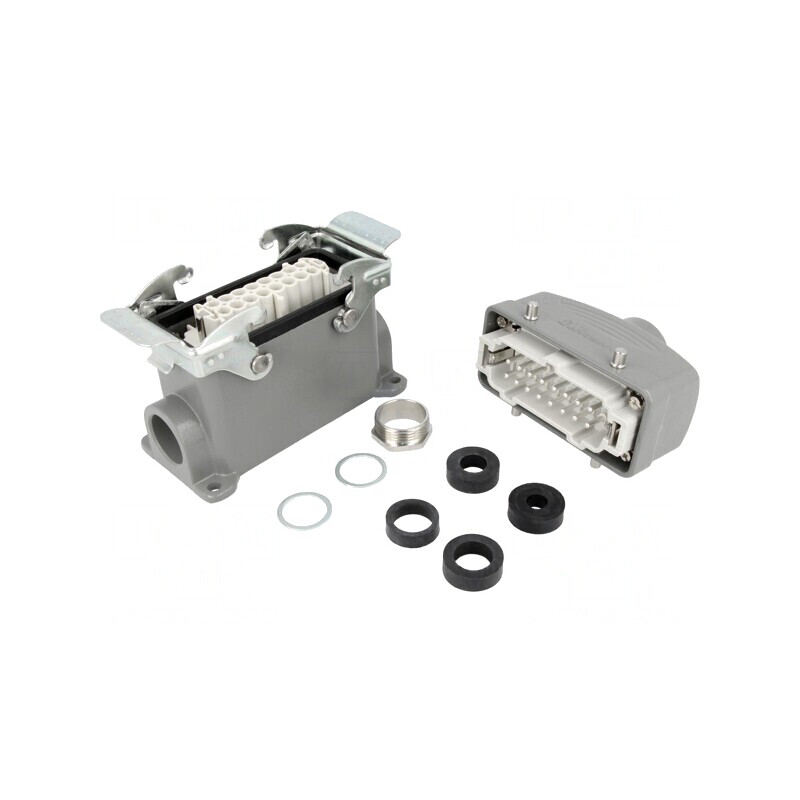 Conector HDC Tată Mamă 16B 16P | Electronic-mag.ro | Componente Electronice
