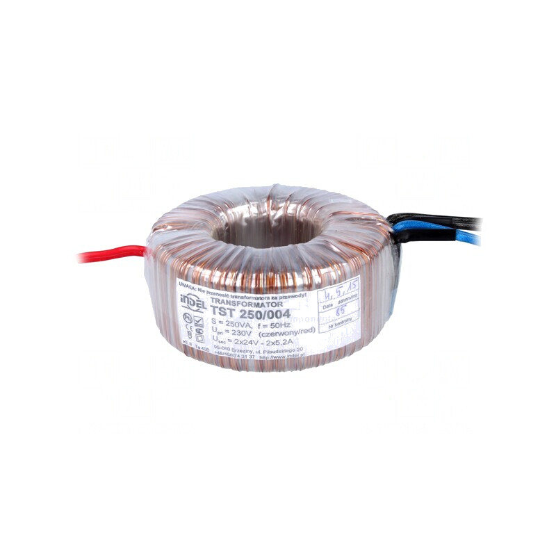 Transformator toroidal 250VA 230V 24V 5.2A 5.2A | Electronic-mag.ro | Componente Electronice