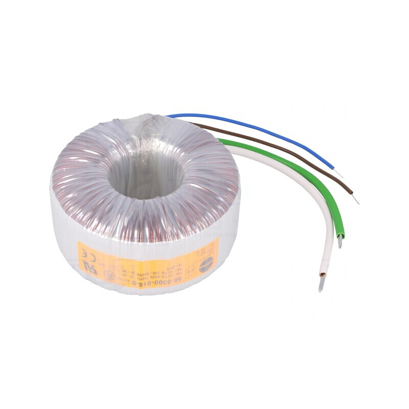 Transformator Toroidal 300VA 230V 18V 16.67A Cabluri | Electronic-mag.ro | Componente Electronice Transformator Toroidal 300VA 230V 18V 16.67A Cabluri | Electronic-mag.ro | Componente Electronice