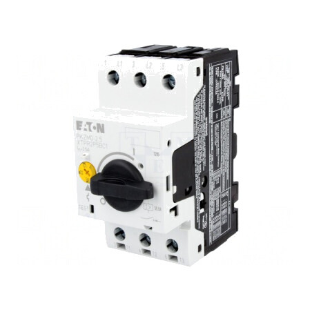 Întrerupător Motor 0,75kW 220-690V pentru Șină DIN IP20 | Electronic-mag.ro | Componente Electronice