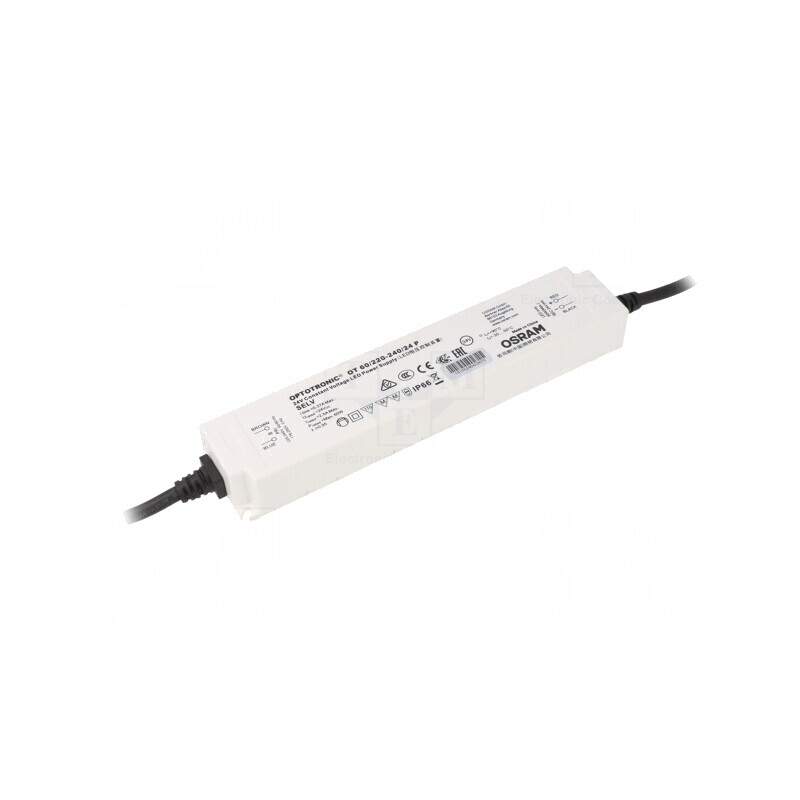 Alimentator LED 60W 24VDC IP66 | Electronic-mag.ro | Componente Electronice