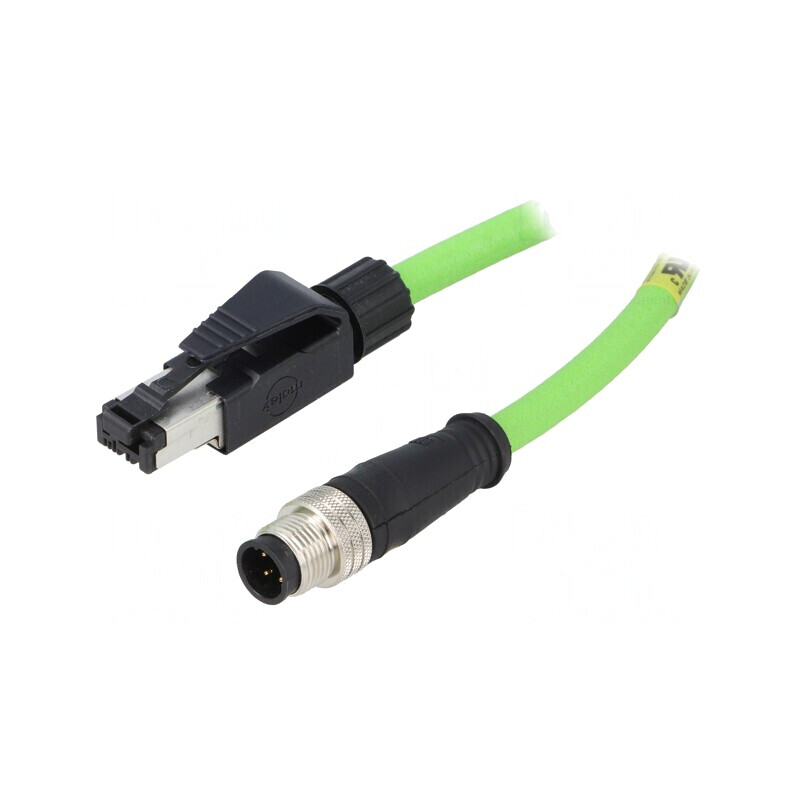 Adaptor Ethernet M12 4-Pin la RJ45 | Electronic-mag.ro | Componente Electronice Adaptor Ethernet M12 4-Pin la RJ45 | Electronic-mag.ro | Componente Electronice