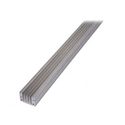 Radiator Extrudat cu Aripioare KL-128/1000/M pentru SOT93, TO218, TO220, TO247, TOP3 | Electronic-mag.ro | Componente Electronic