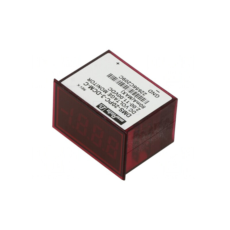 Voltmetru Digital Panou LED 2-11V | Electronic-mag.ro | Componente Electronice