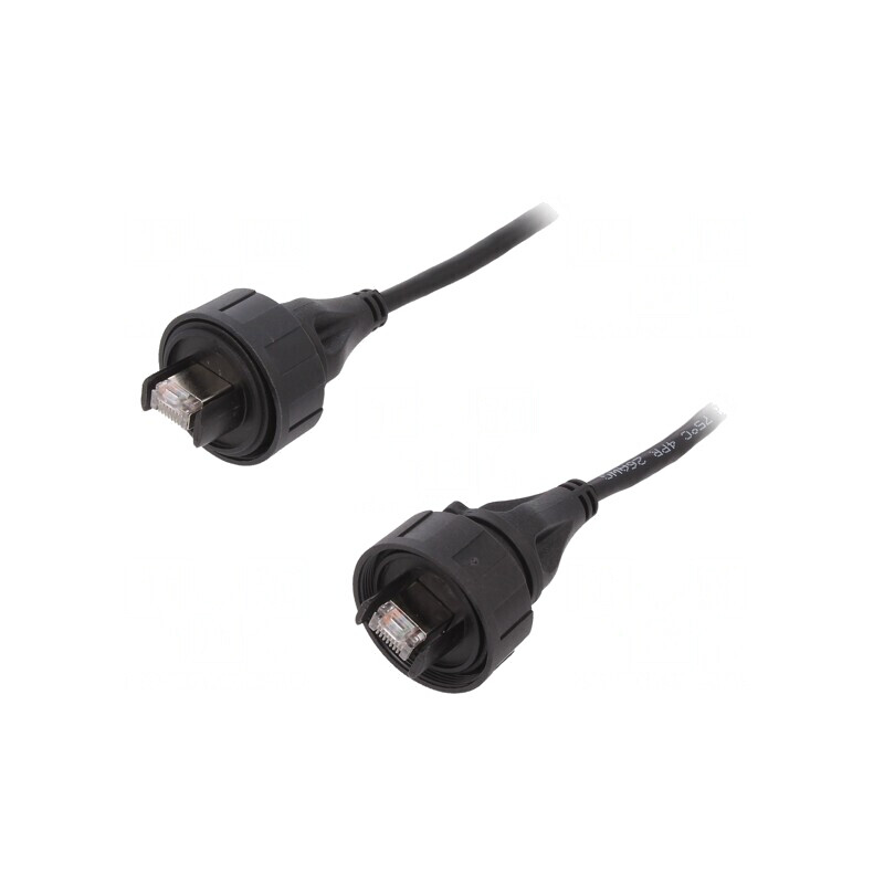 Patch cord Ethernet 3m Buccaneer PIN 8 Poliamidă Aurit | Electronic-mag.ro | Componente Electronice