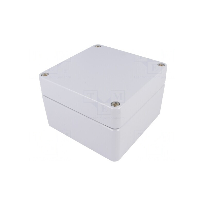 Carcasă universală aluminiu 140x140x91mm EUROMAS | Electronic-mag.ro | Componente Electronice