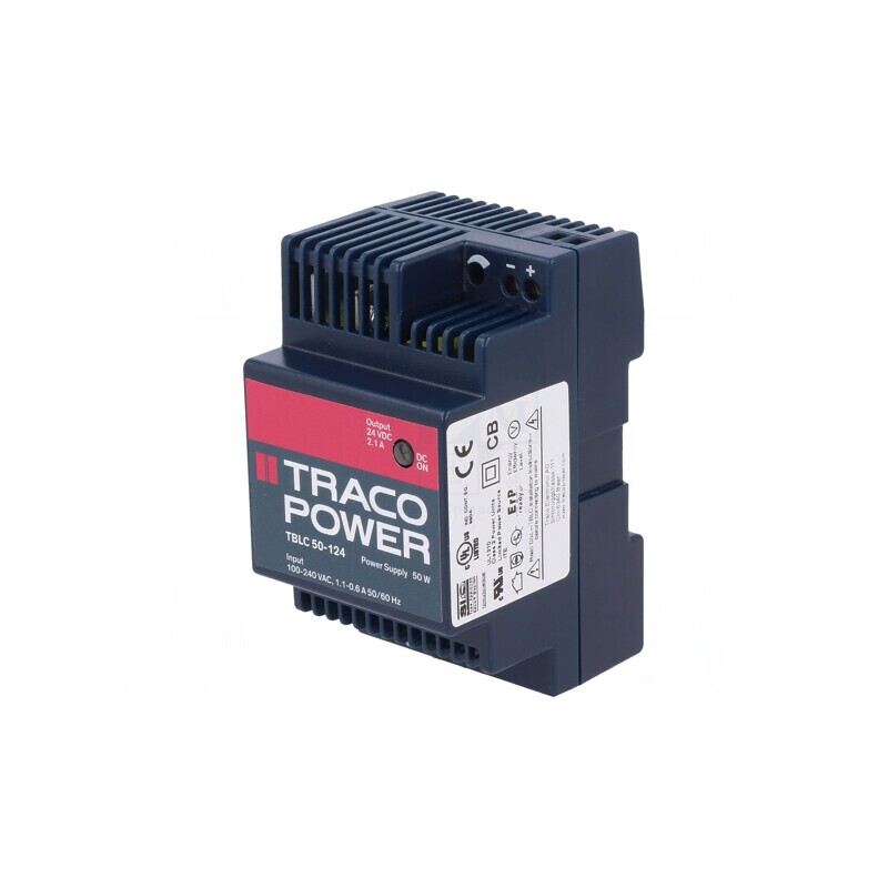 Alimentator Pulsatoriu DIN 50W 24V 2.1A | Electronic-mag.ro | Componente Electronice