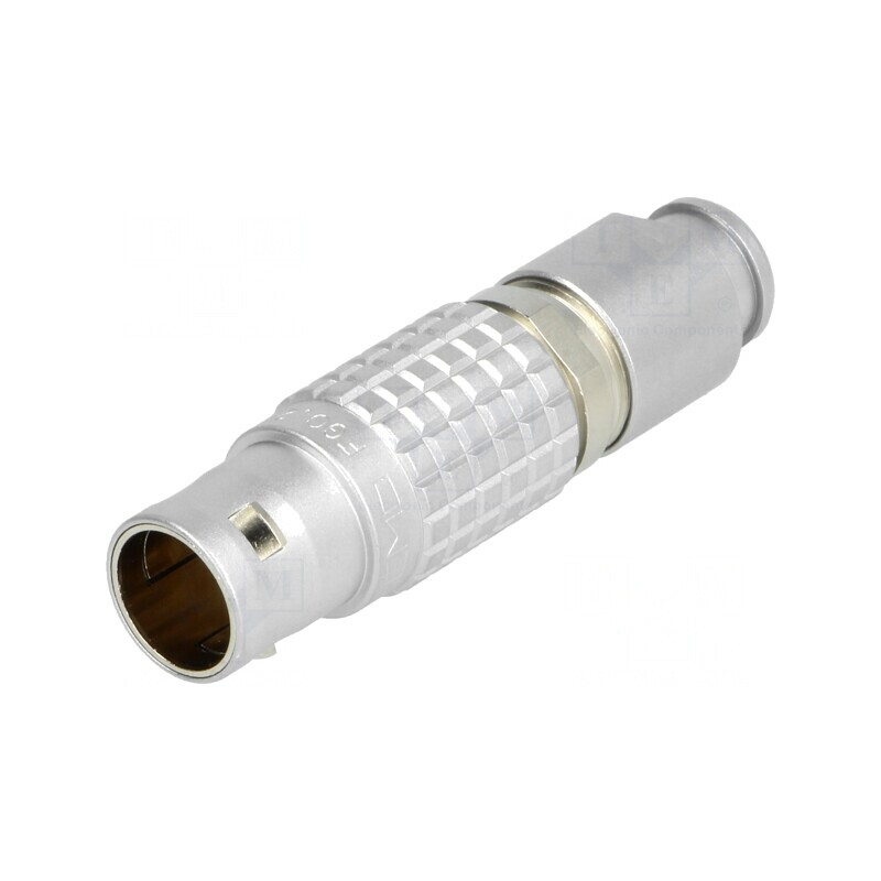 Mufă Circulară 2B PIN 10 pentru Lipire pe Cablu Drept | Electronic-mag.ro | Componente Electronice