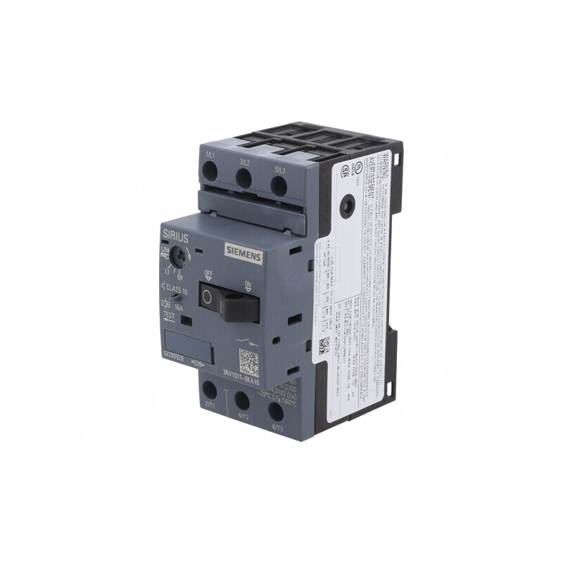 Întrerupător Motor 0,37kW 220-690VAC DIN 3RV1011-0KA10 | Electronic-mag.ro | Componente Electronice