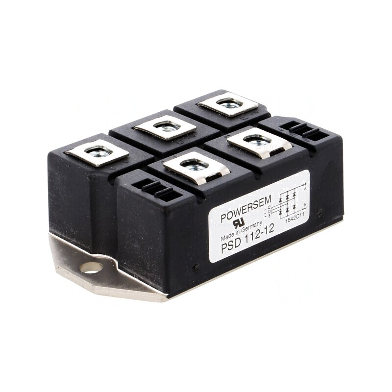 Redresor Trifazat 1,2kV 127A 1,2kA PSD 112/12 | Electronic-mag.ro | Componente Electronice