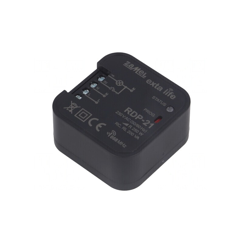 Variator de Lumină Fără Fir EXTA LIFE Metalic | Electronic-mag.ro | Componente Electronice