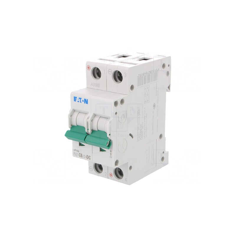 Întrerupător de Supracurent 6A 2P 230/400V 250VDC | Electronic-mag.ro | Componente Electronice