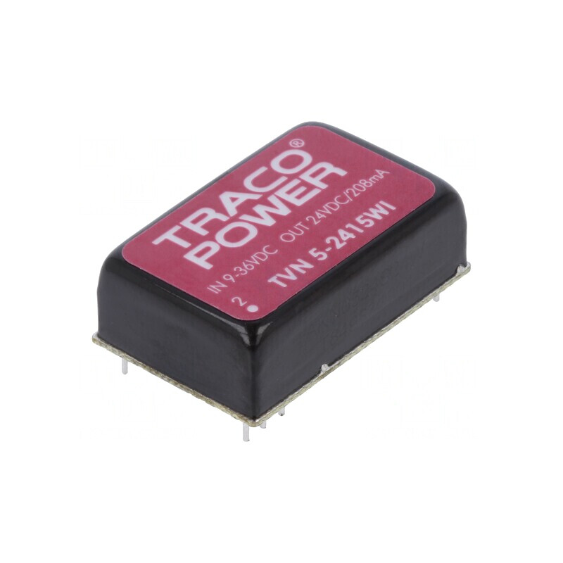 Convertor DC/DC 5W 9-36V la 24V 208mA DIP24 | Electronic-mag.ro | Componente Electronice