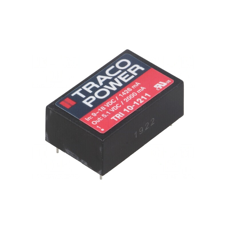 Convertor DC/DC 10W 9-18V la 5.1V 2A DIP24 | Electronic-mag.ro | Componente Electronice