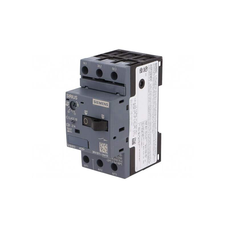 Întrerupător Motor 0,55kW DIN 3RV1011-1AA10 | Electronic-mag.ro | Componente Electronice