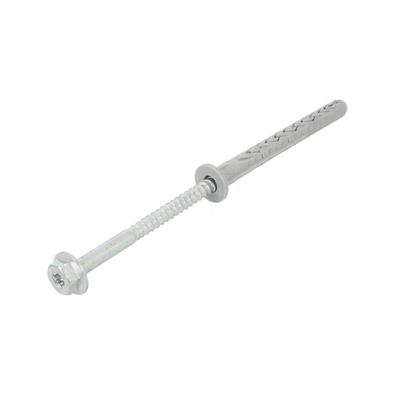 Plastic Anchor with Screw 10x100 Zinc-Plated Steel | Electronic-mag.ro | Componente Electronice