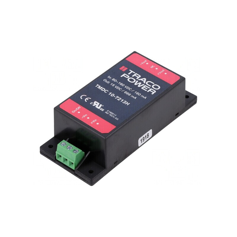 Convertor DC/DC 10W 80-160V la 15V 666mA | Electronic-mag.ro | Componente Electronice