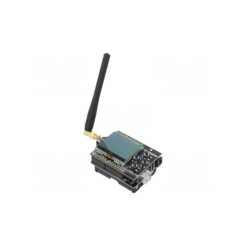 Kit de Evaluare ATMEGA328 cu Șir de Pini RFM HOPEDUINO | Electronic-mag.ro | Componente Electronice