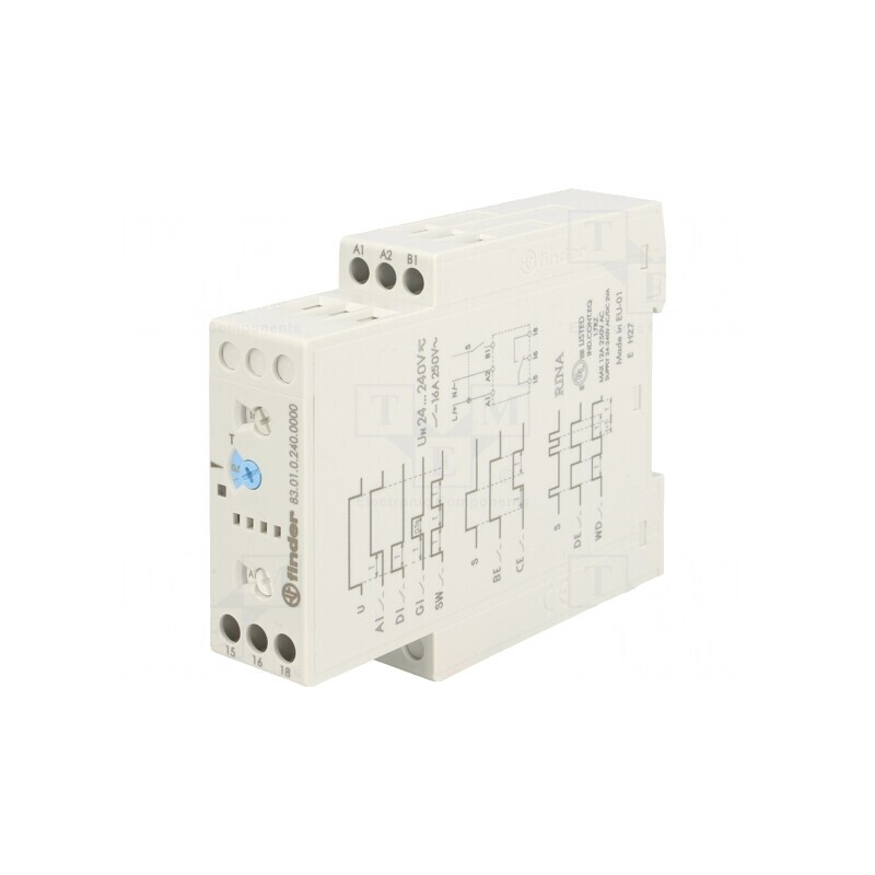 Timer Programabil SPDT 0,05s-10zile 250VAC/16A 24-240V | Electronic-mag.ro | Componente Electronice