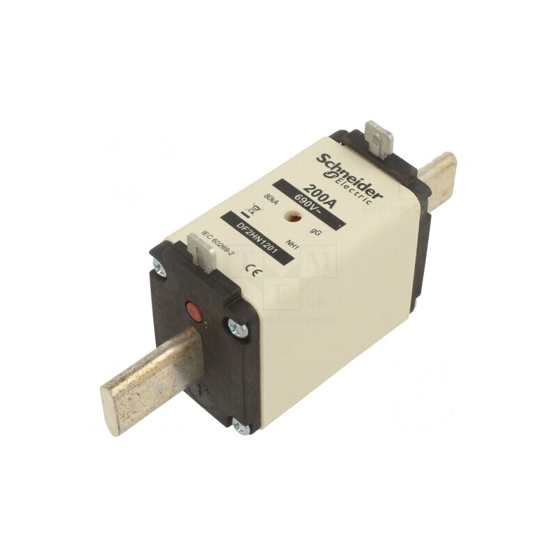 Siguranță ceramică NH1 200A 690VAC | Electronic-mag.ro | Componente Electronice