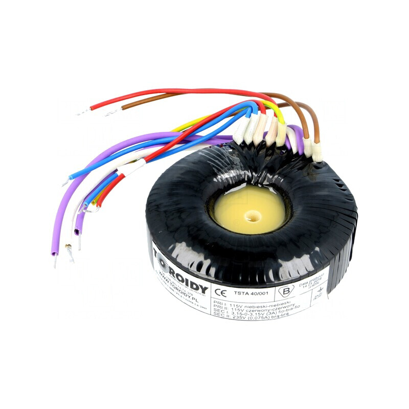 Transformator Toroidal Audio 40VA 115VAC 235V 3,15V | Electronic-mag.ro | Componente Electronice Transformator Toroidal Audio 40VA 115VAC 235V 3,15V | Electronic-mag.ro | Componente Electronice