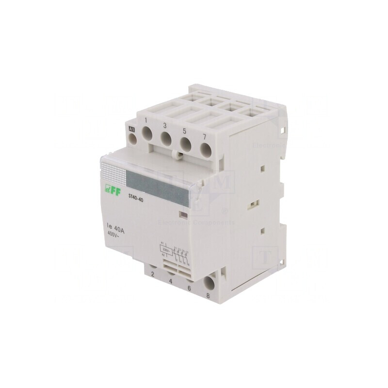 Contactor 4-Poli 40A 230VAC IP20 | Electronic-mag.ro | Componente Electronice