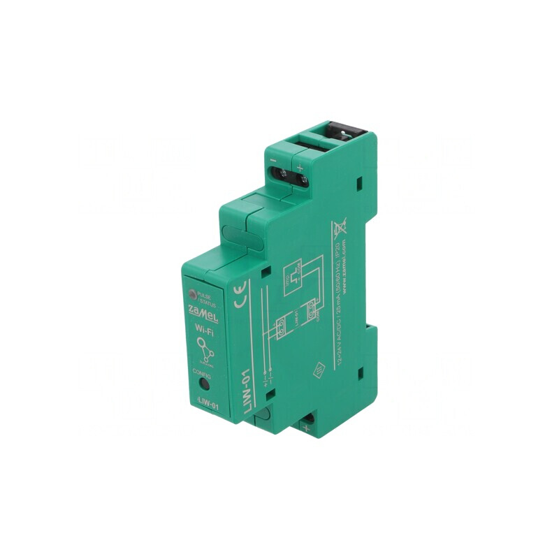 Contor de impulsuri SUPLA DIN 12-24V LIW-01 | Electronic-mag.ro | Componente Electronice