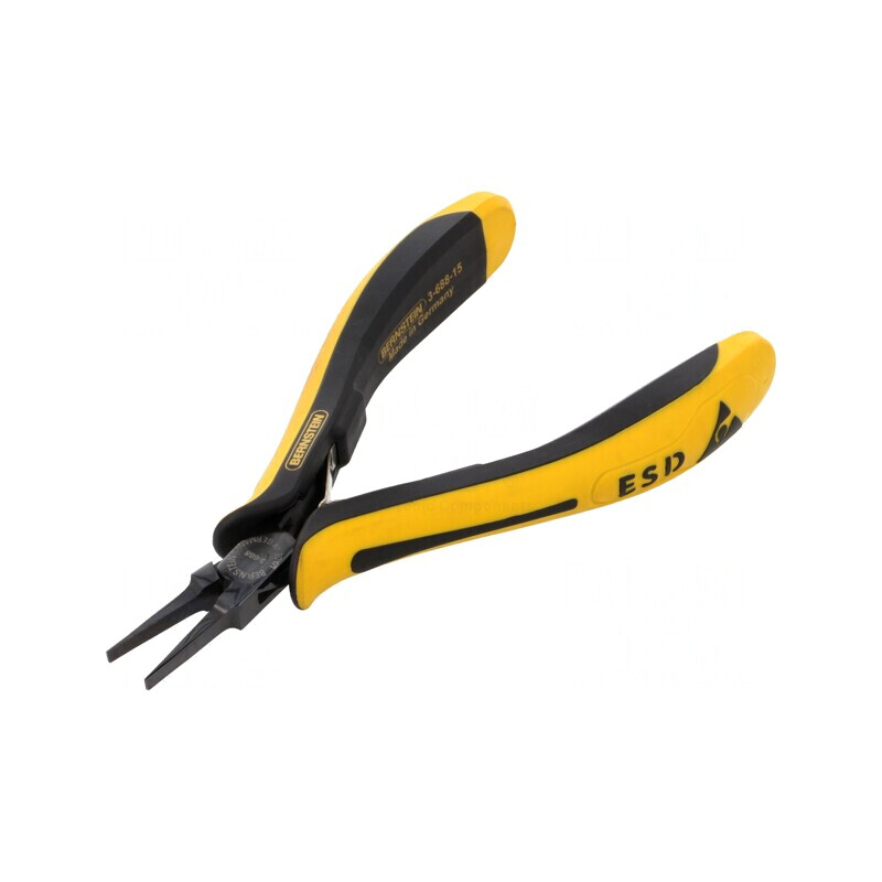 Cleşti de Precizie Plaţi ESD 130mm | Electronic-mag.ro | Componente Electronice