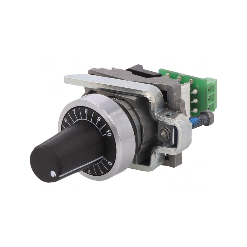Potențiometru 22mm Harmony XB4 fără Iluminare IP66 | Electronic-mag.ro | Componente Electronice