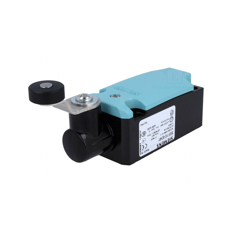 Limitator Cursă Manetă 27mm, Rola Plastic Ø19mm 10A | Electronic-mag.ro | Componente Electronice