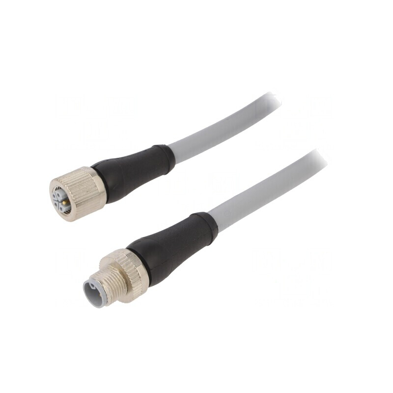 Cablu de conectare PIN 5 1,5m 16A IP67 | Electronic-mag.ro | Componente Electronice