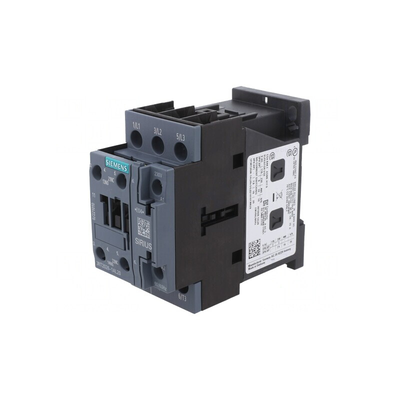 Contactor 3-Pole 3 Aux Contacts 230VAC | Electronic-mag.ro | Componente Electronice Contactor 3-Pole 3 Aux Contacts 230VAC | Electronic-mag.ro | Componente Electronice