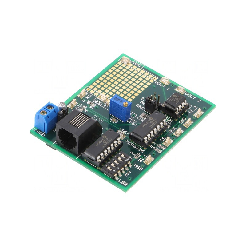 Kit Dezvoltare Microchip MCP6S21 MCP6S26 MCP6S91 PIC16F676 MCP6S2XEV | Electronic-mag.ro | Componente Electronice Kit Dezvoltare Microchip MCP6S21 MCP6S26 MCP6S91 PIC16F676 MCP6S2XEV | Electronic-mag.ro | Componente Electronice