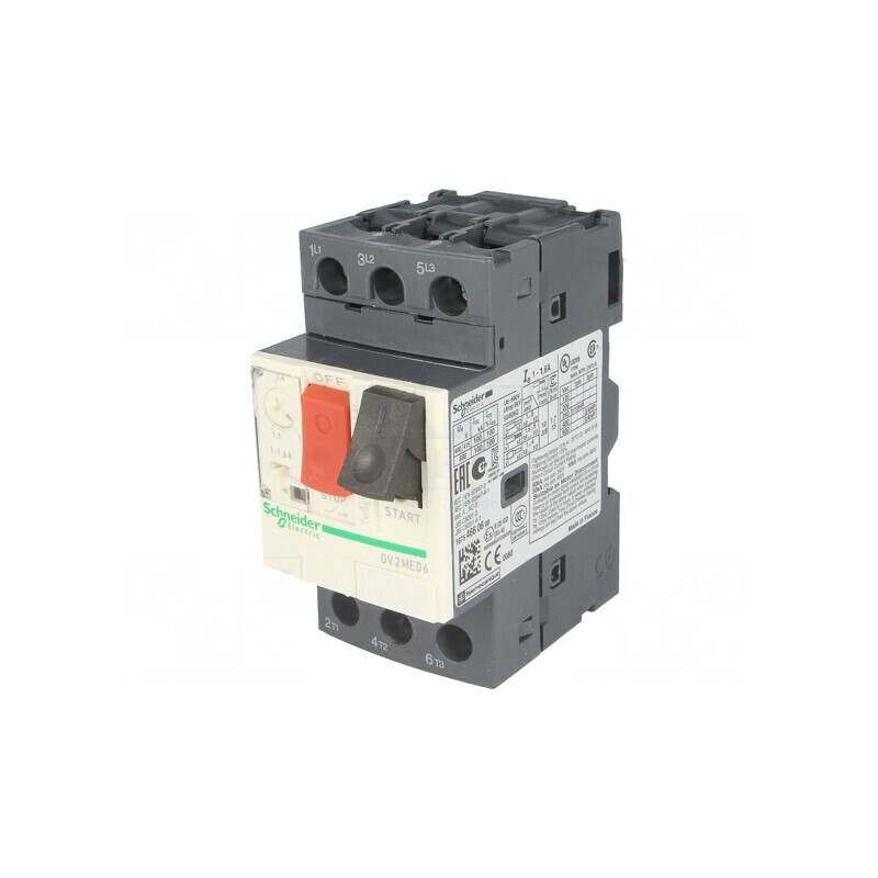 Întrerupător Motor 0,37/0,55kW 230-690VAC DIN | Electronic-mag.ro | Componente Electronice