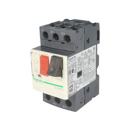 Întrerupător Motor 0,37/0,55kW 230-690VAC DIN | Electronic-mag.ro | Componente Electronice