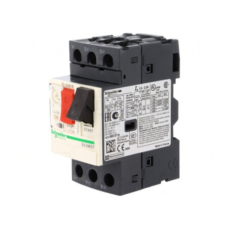 Întrerupător Motor 0,75kW 230-690V DIN IP20 GV2ME07 | Electronic-mag.ro | Componente Electronice