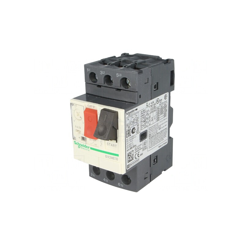 Întrerupător motor 2,2kW 230-690VAC DIN IP20 GV2ME10 | Electronic-mag.ro | Componente Electronice