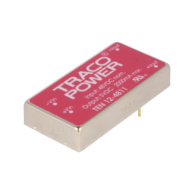 Convertor DC/DC 12W 18-75V la 5V 2000mA | Electronic-mag.ro | Componente Electronice