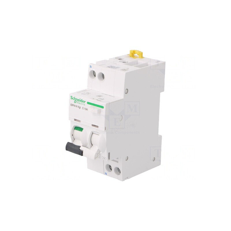 Întrerupător RCBO 10A 30mA 1P+N 230/400V | Electronic-mag.ro | Componente Electronice