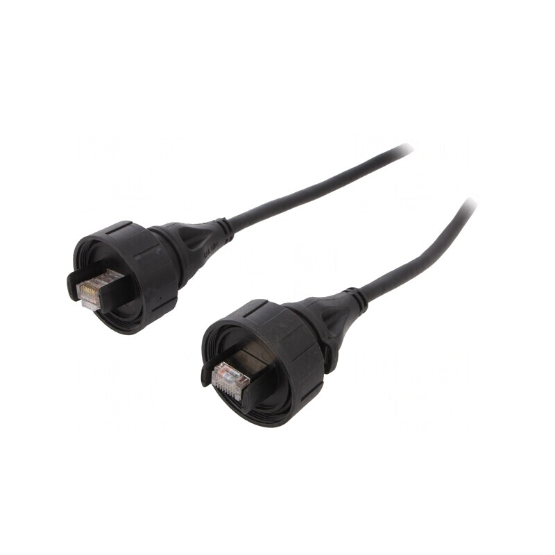 Patch Cord Ethernet 2m 8Pini Poliamidă Aurit 1.5A | Electronic-mag.ro | Componente Electronice