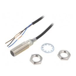 Senzor Inductiv PNP 0-4mm 10-30VDC M12 IP67 2M | Electronic-mag.ro | Componente Electronice