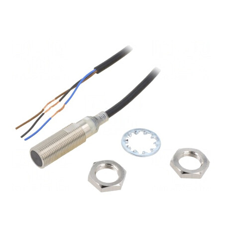 Senzor Inductiv PNP 0-4mm 10-30VDC M12 IP67 2M | Electronic-mag.ro | Componente Electronice