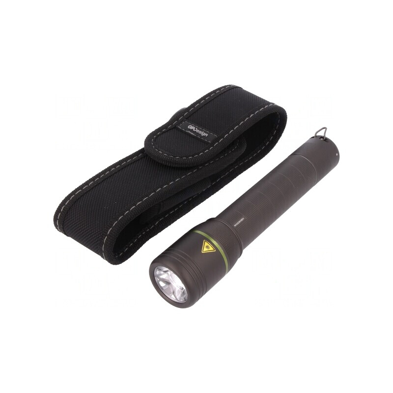 Lanternă LED 25lm/1000lm Ø35x166mm Neagră IPX4 | Electronic-mag.ro | Componente Electronice