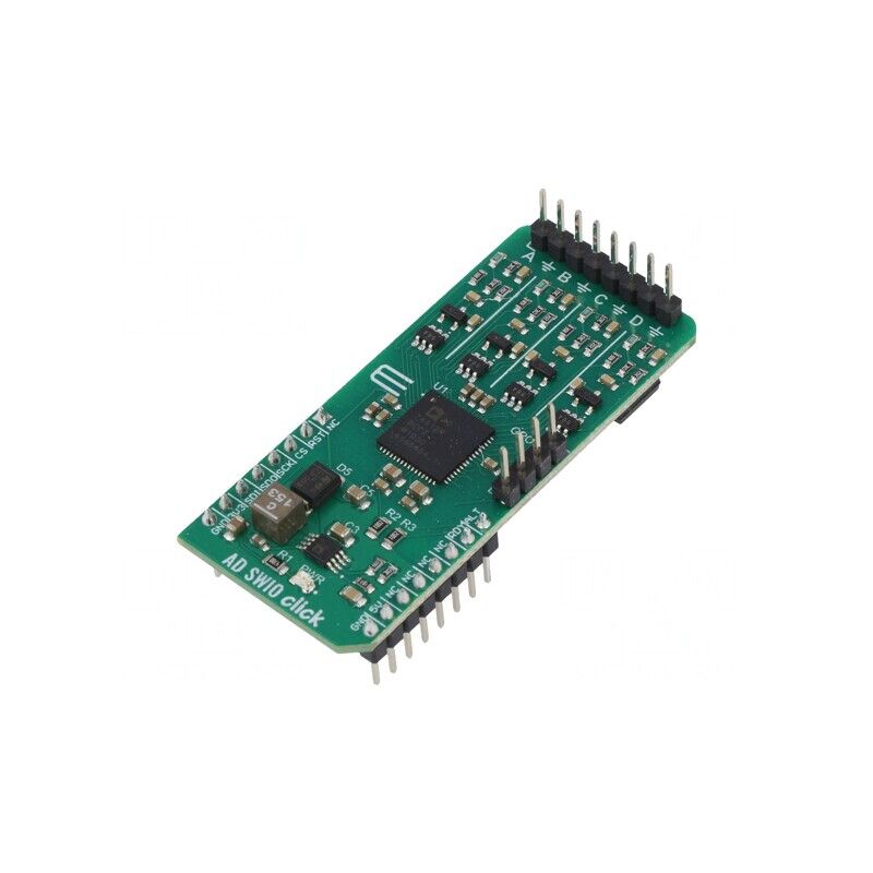 AD-SWIO Click - Convertor A/D și D/A GPIO, SPI 3.3V/5V | Electronic-mag.ro | Componente Electronice