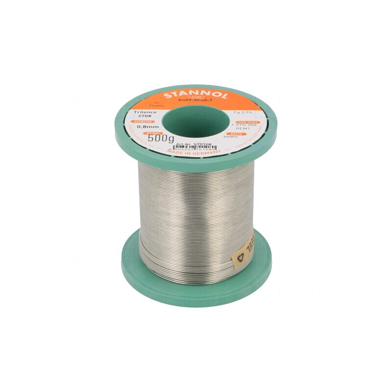 Sârmă de lipit fără plumb 0,8mm 500g | Electronic-mag.ro | Componente Electronice Sârmă de lipit fără plumb 0,8mm 500g | Electronic-mag.ro | Componente Electronice