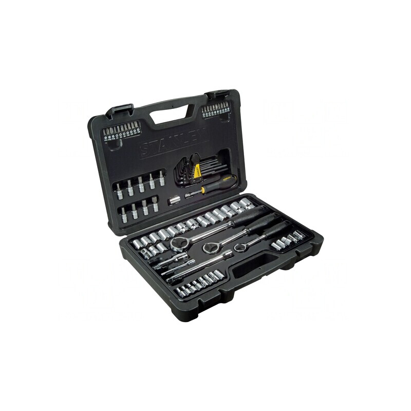 Set Chei Tubulare 6-Puncte 80 Bucăți Fixare 1/2 1/4 3/8 | Electronic-mag.ro | Componente Electronice