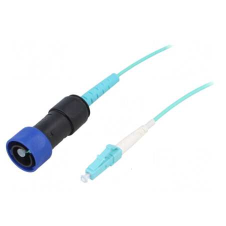 Patch Cord Fibră Optică Simplex Multimod Baionetă | Electronic-mag.ro | Componente Electronice