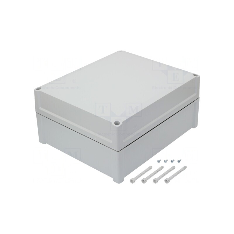 Carcasă Universală Gri TEMPO ABS 289x344x157mm | Electronic-mag.ro | Componente Electronice