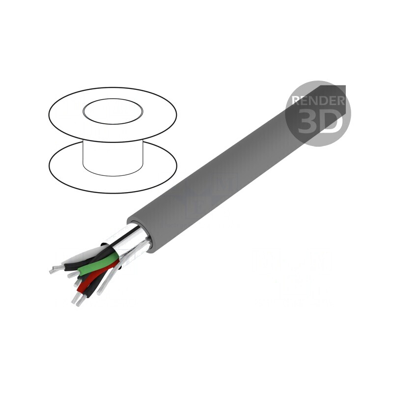 Cablu Alpha Essential 3x2x24AWG LSZH 300V | Electronic-mag.ro | Componente Electronice